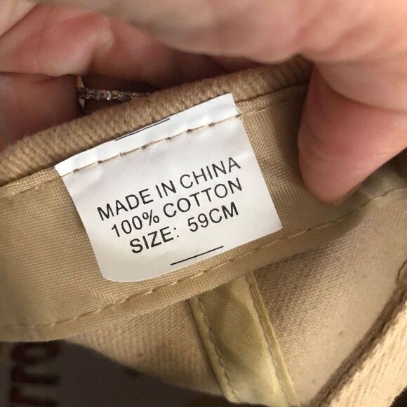 Yellowstone 2007 Embroidered baseball cap beige tan - Picture 3 of 6